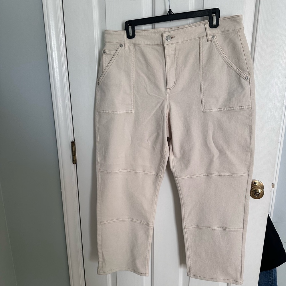 Loft Jeans - Beige - Size 32 NWT